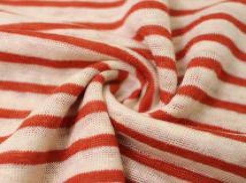 Funkce a použití produktu Linen Stripe Knit Fabric